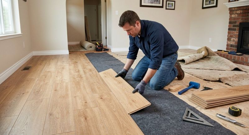 Laminate Floor Remodeling in Gilbert, AZ