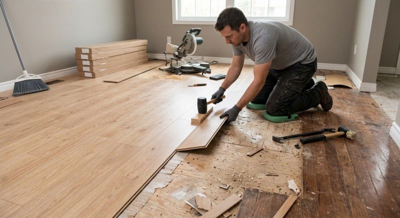 Laminate Floor Replacement in Gilbert, AZ
