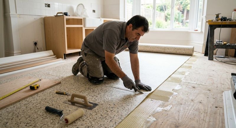 Linoleum Floor Installation in Tempe, AZ