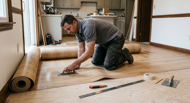 Sheet Flooring Installation in Paradise Valley, AZ