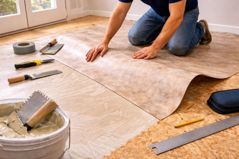 Sheet Vinyl Installation in Fountain Hills, AZ