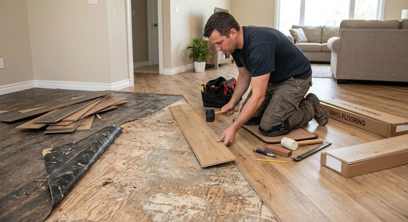 Vinyl Floor Replacement in Gilbert, AZ