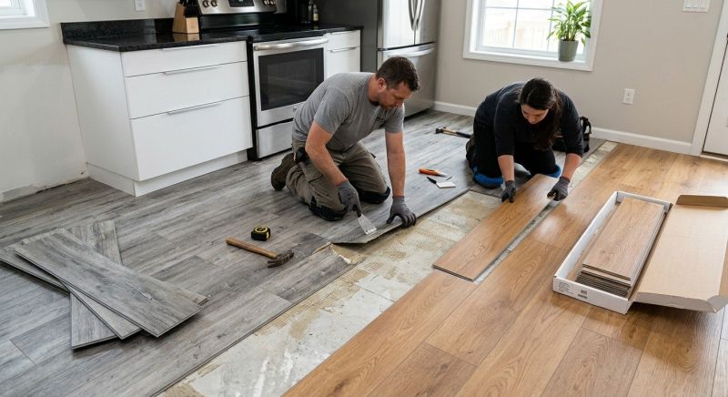 Vinyl Floor Replacement in Gilbert, AZ